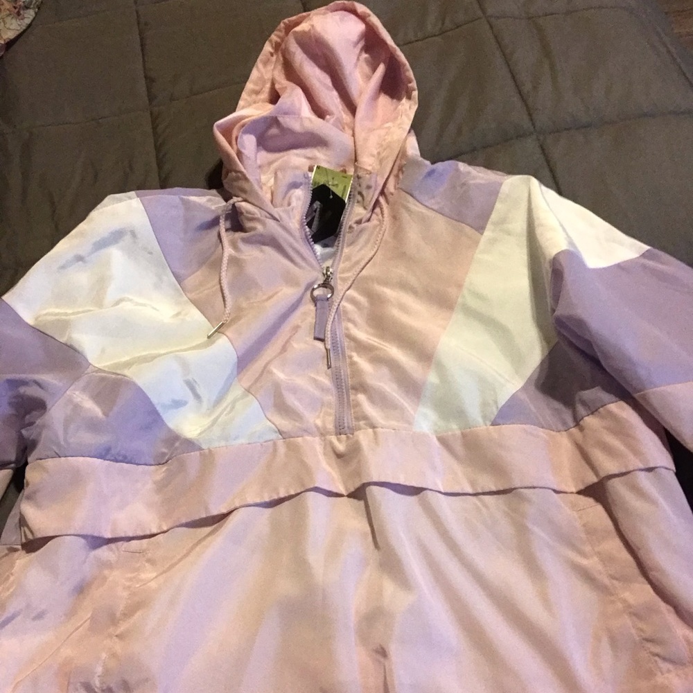 Plus size windbreaker.
